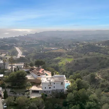 Villa -heated Pool -amazing View -ideal For Groups Mijas